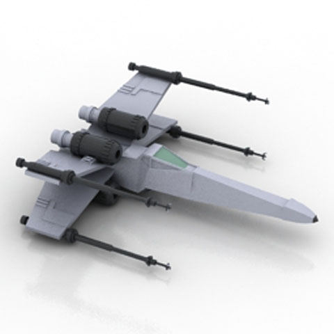 Free Fighter x-ming N313 3D model for 3ds Max Library Download